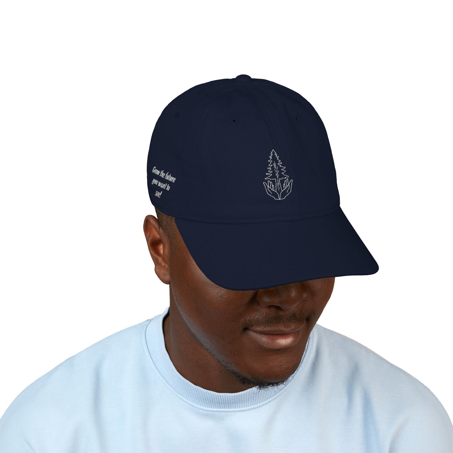 Organic Baseball Cap (Embroidery)